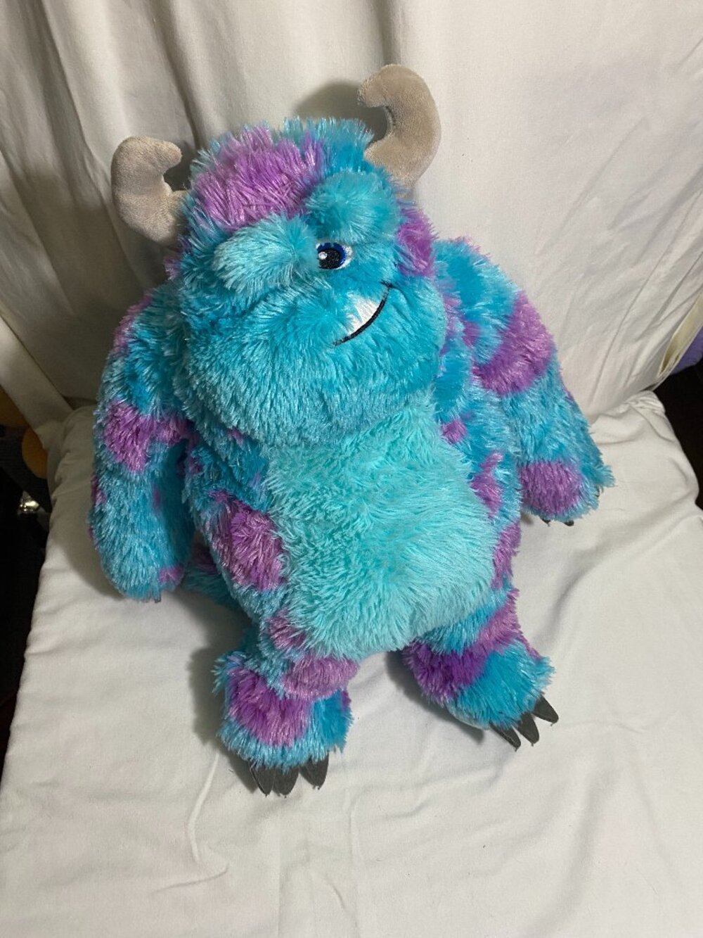 Disney Pixar Monsters Inc Sulley Build-A-Bear Workshop Plush 18" Talking Stuffed